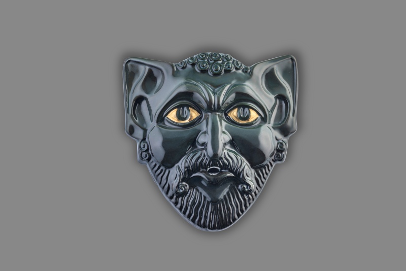 19 Maske schwarz