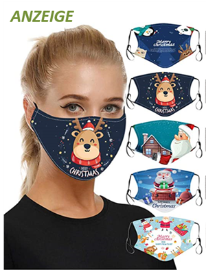 maske corona xmas