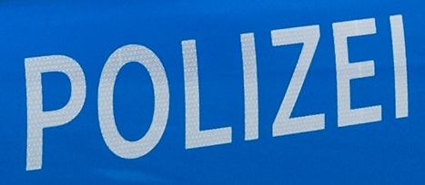 polizei schrift