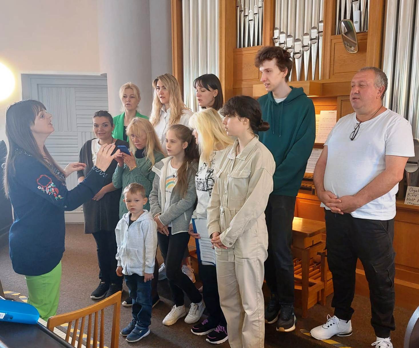 Ukrainischer Chor Pfingsten