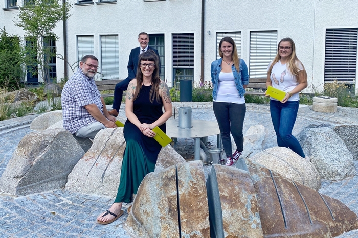 Zensus 2022 Ehrung für Helferinnen und Helfer