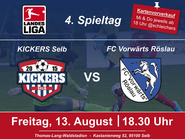 kickers selb vorverkauf roeslau
