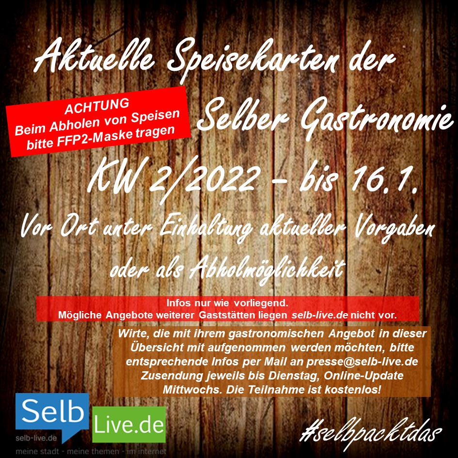 speisekarte selb kw2 2022