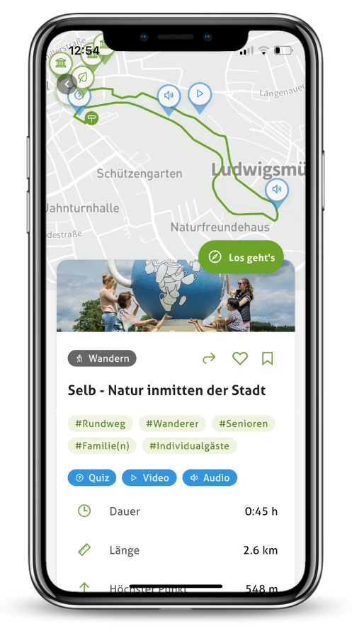 FichtelApp Screen interaktive Touren 002
