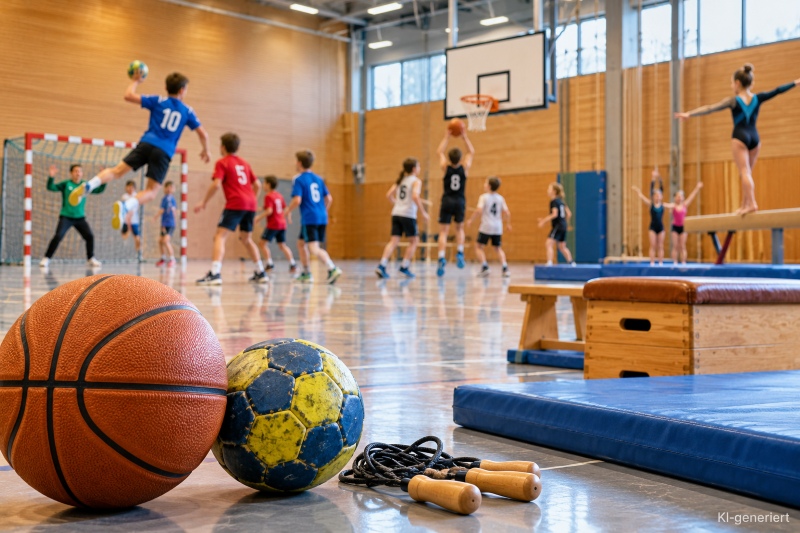 symbolbild sporthalle