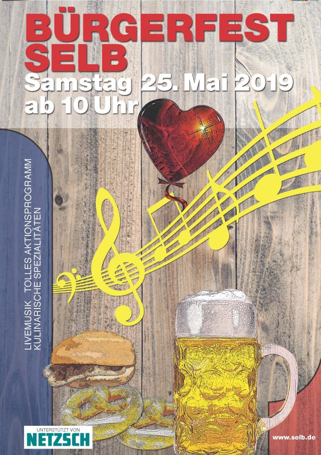 selb buergerfest plakat 2019
